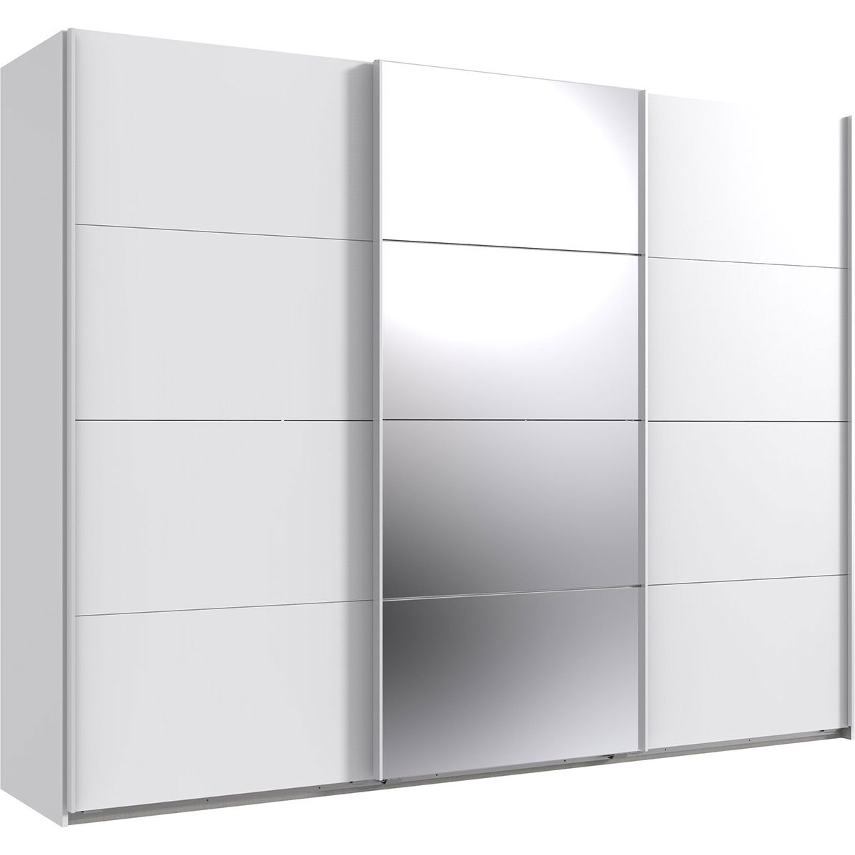 Wimex Norderstedt Schwebetürenschrank 270x208 cm Weiß
