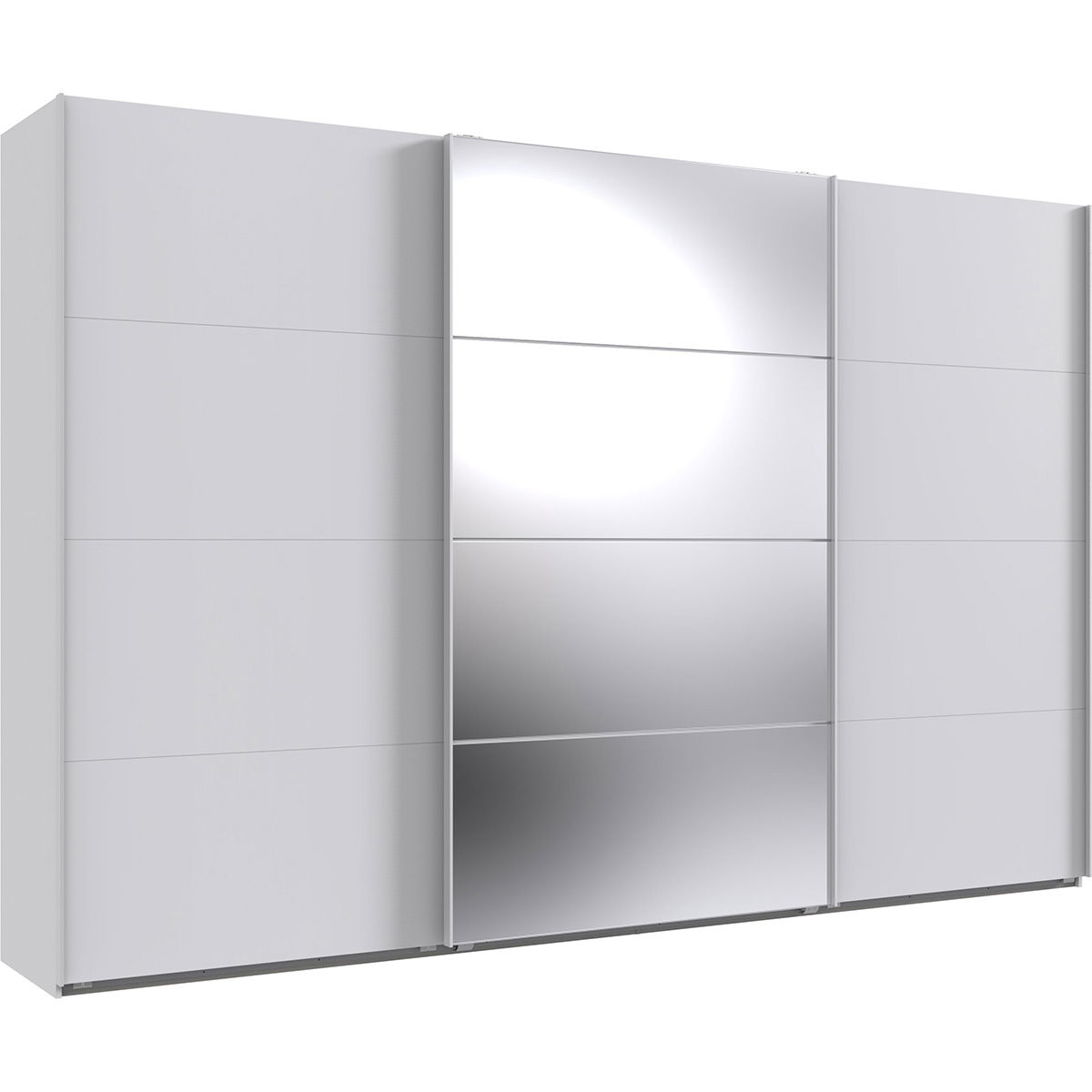 Wimex Norderstedt Schwebetürenschrank 360x236 cm Weiß