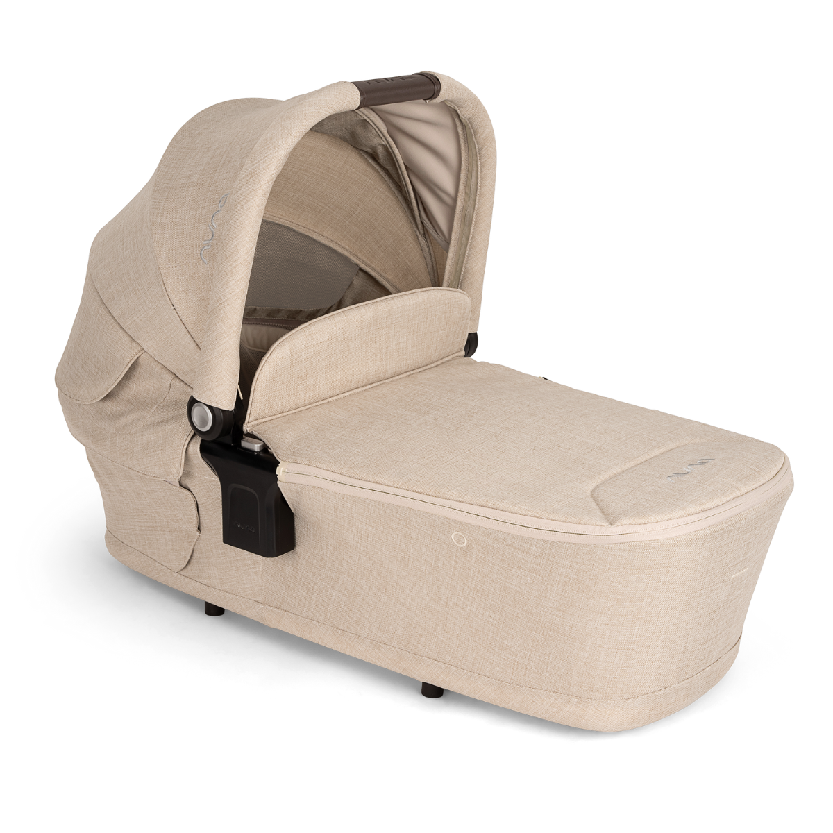 Nuna LYTL faltbare Babywanne, inkl. Regenverdeck (passend für TRIV next, SWIV und TRVL / TRVL lx) Biscotti