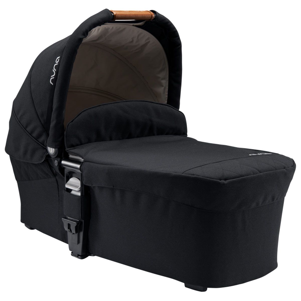 nuna MIXX Babywanne Caviar inklusive Regenverdeck