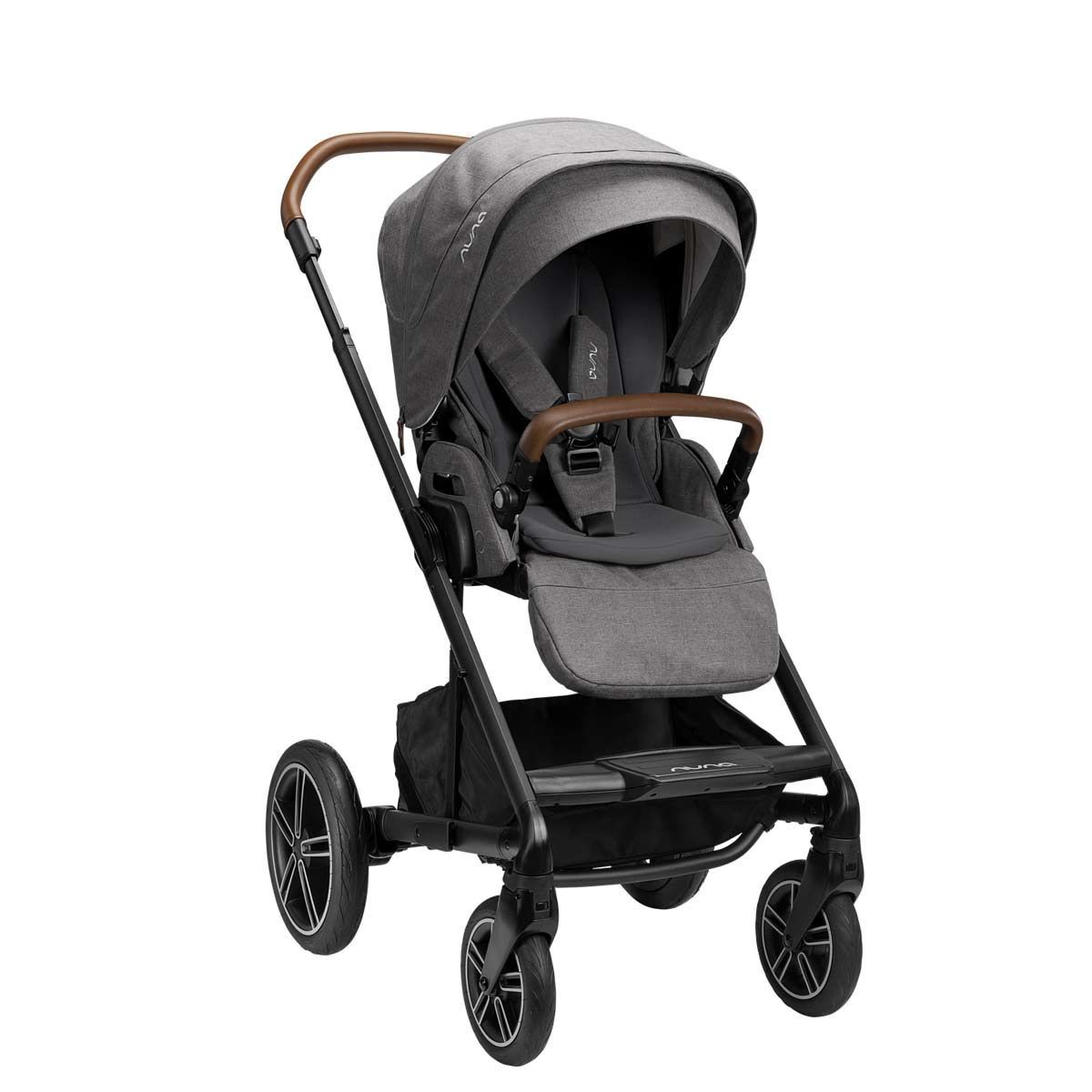nuna MIXX next Kinderwagen Granite inkl. Fußsack, Regenverdeck, Adapter