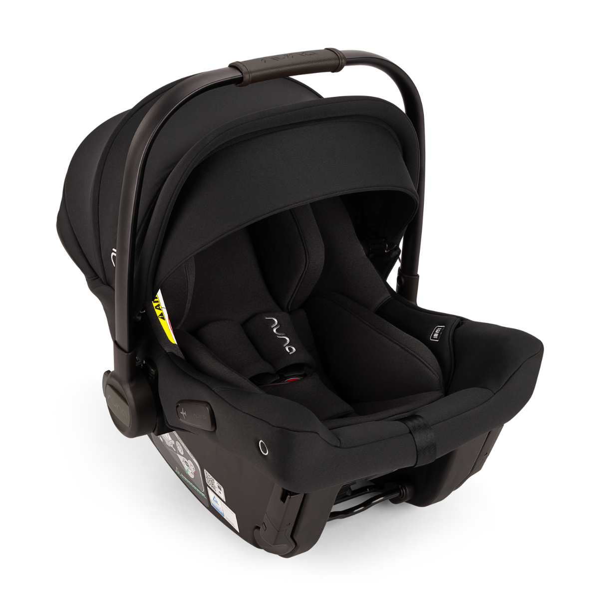 Nuna PIPA urbn R129 Babyschale (40 - 75 cm) mit integriertem ISOFIX Caviar