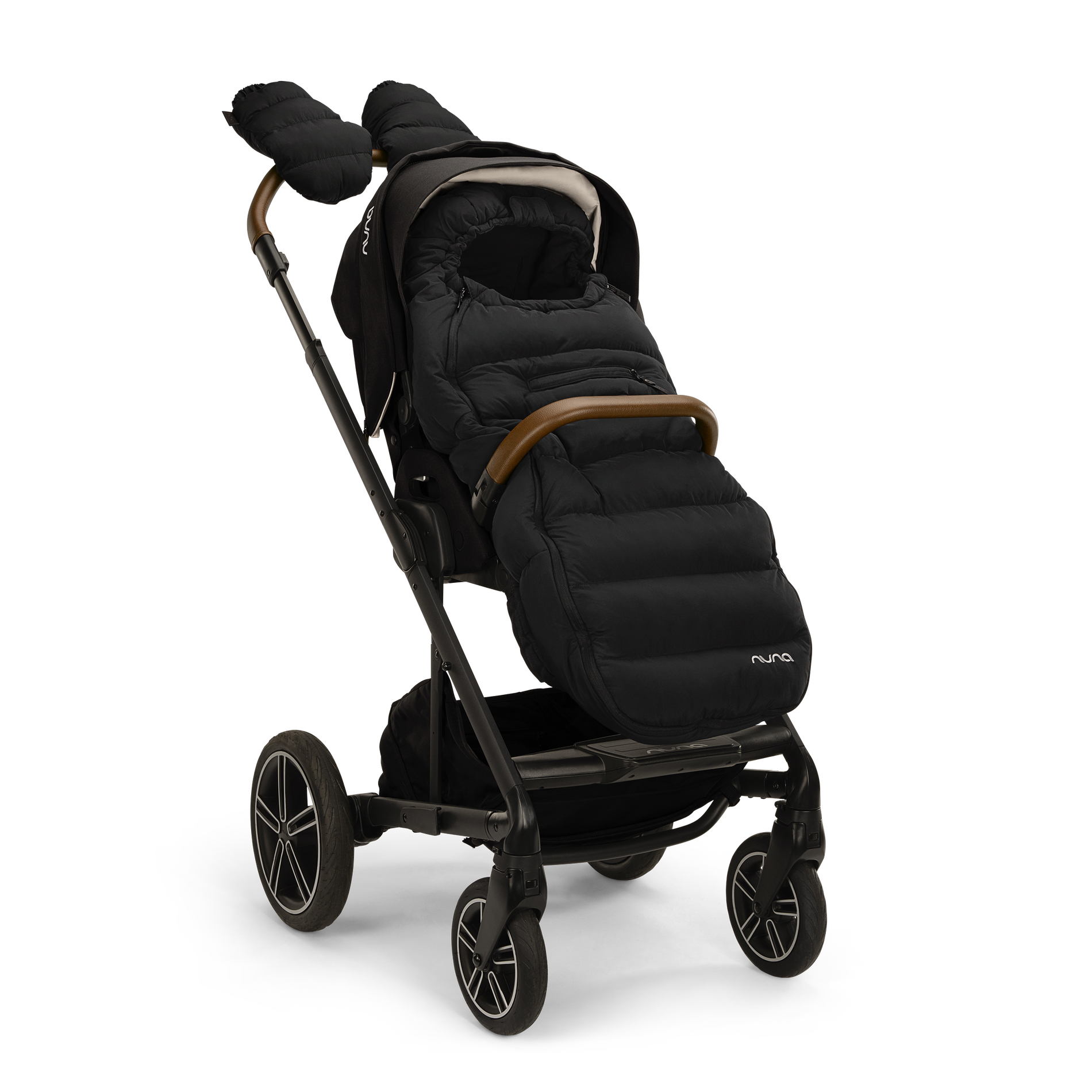 Nuna Winter-Kinderwagen-Set Caviar