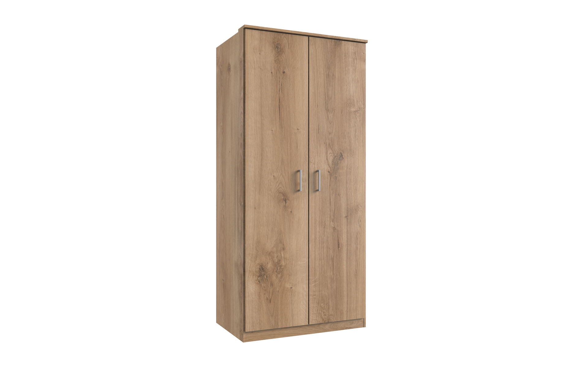 Wimex Osaka Kleiderschrank 2T Plankeneiche-Nachbildung