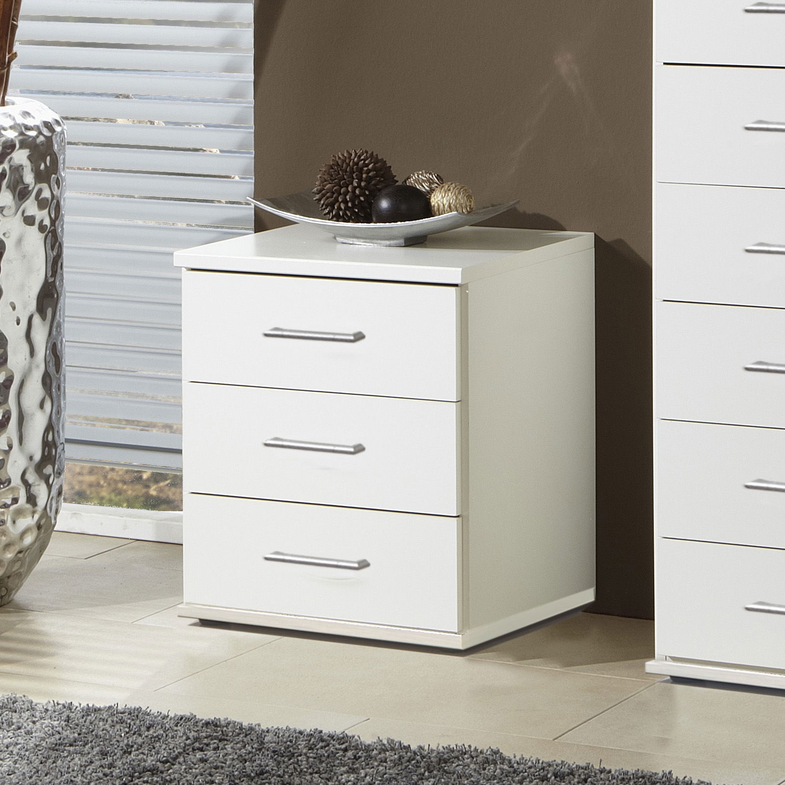 Wimex Osaka Schubkastenkommode 3S Weiß