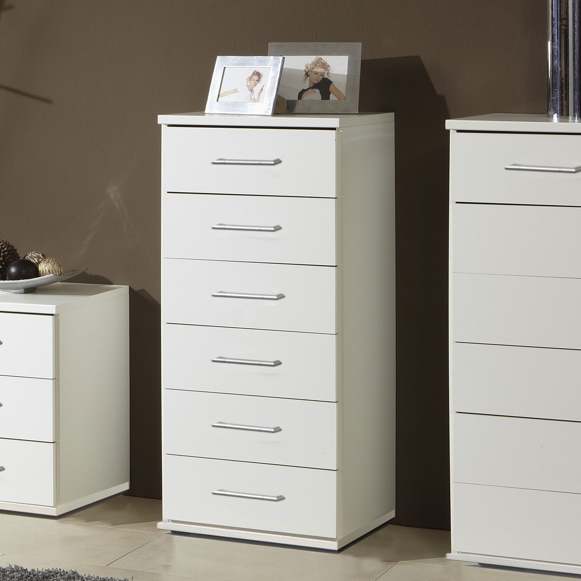 Wimex Osaka Schubkastenkommode 6S Weiß