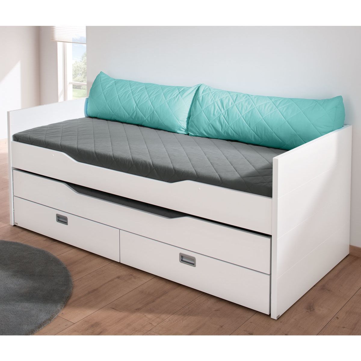 Paidi Rückenkissen - Mikrofaser ungesteppt zum Anlehnen - viele Farben wählbar