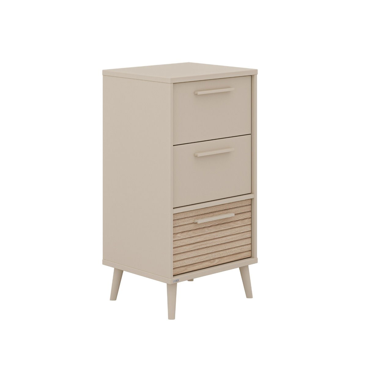 Paidi Eefje Kommode Buddy 2x Cashmere-Beige 1x Groovy-Oak