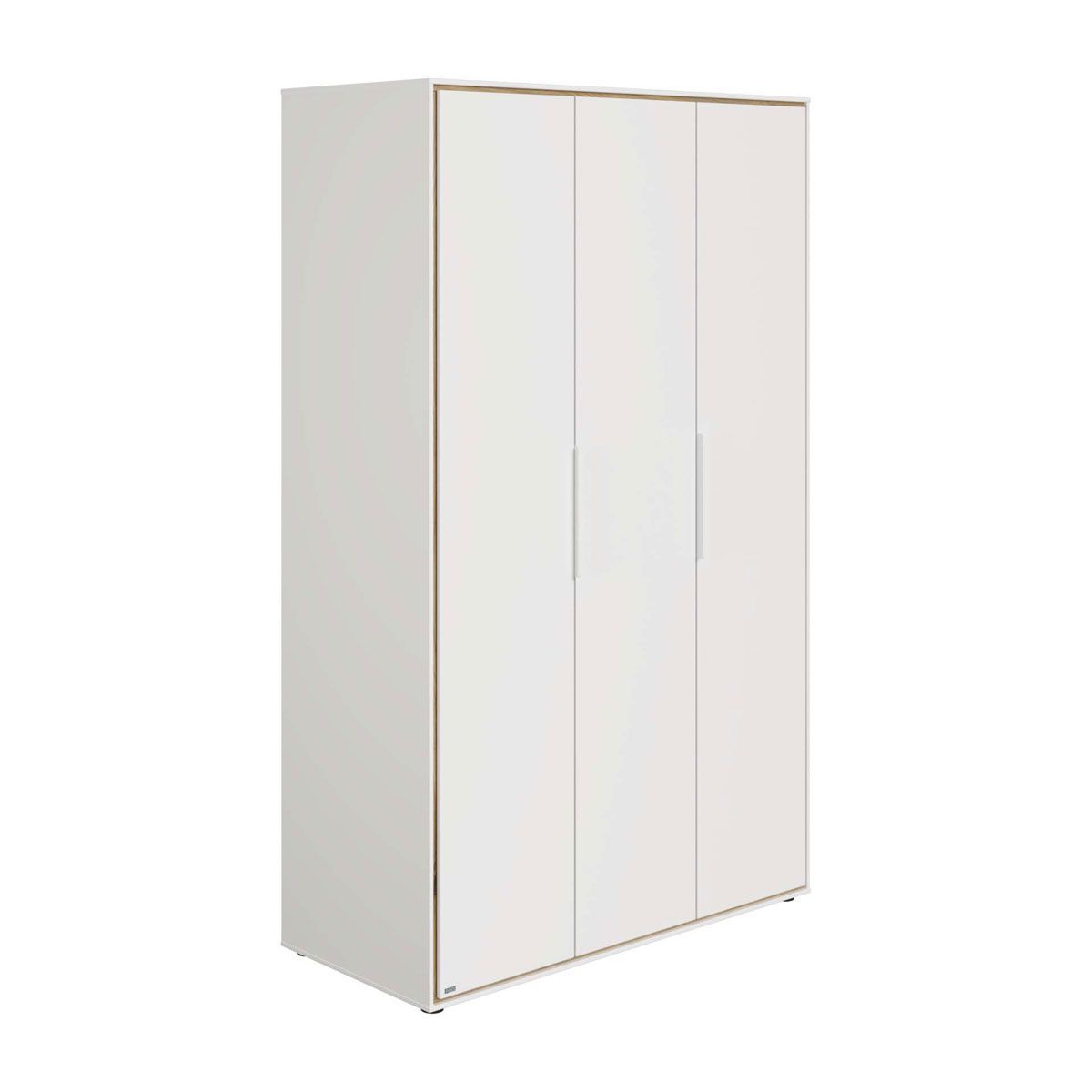 Paidi Lieven Kleiderschrank 3T kreideweiß/Eiche-Montana