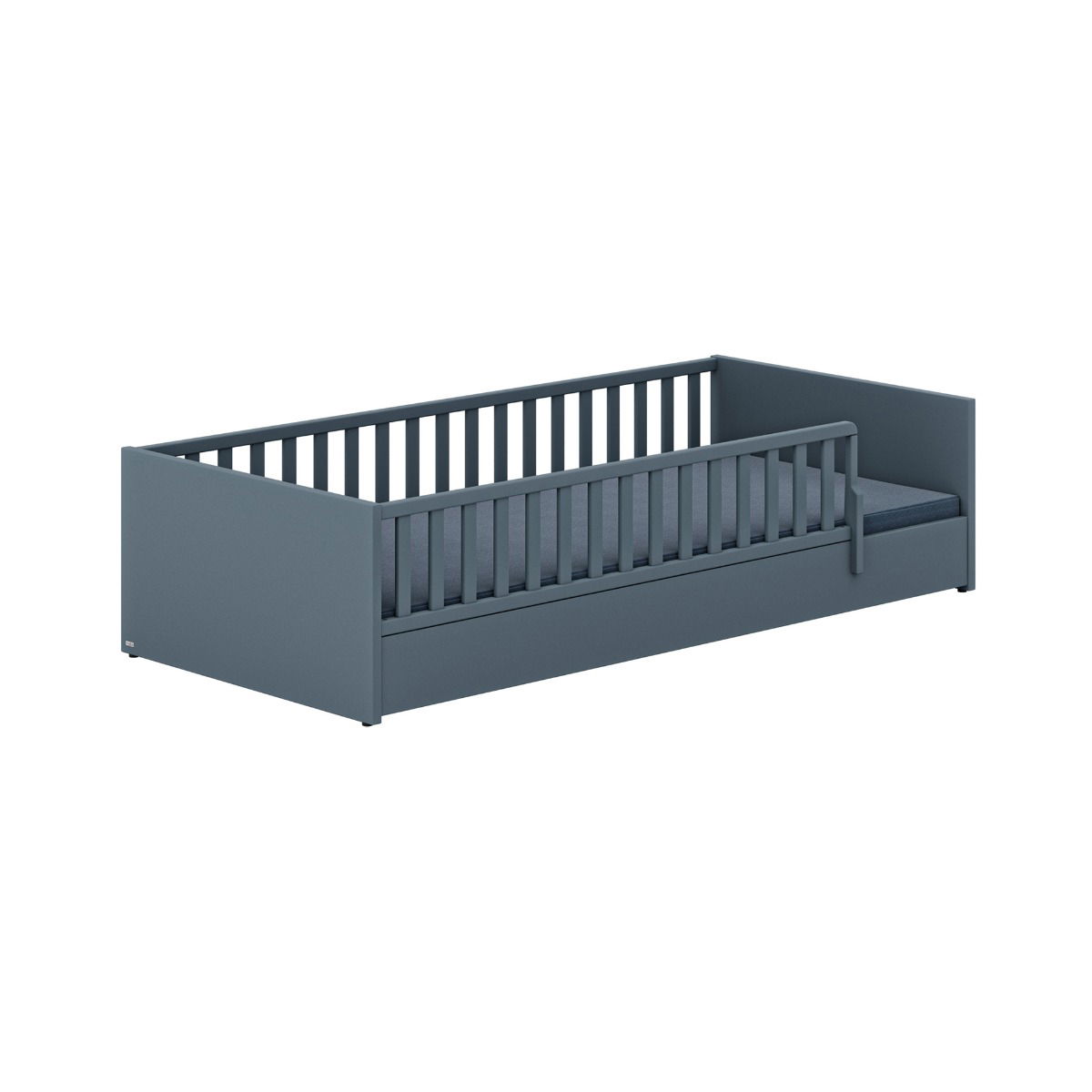 Paidi Little Flo Bodenbett Mattblau 90 x 200 cm