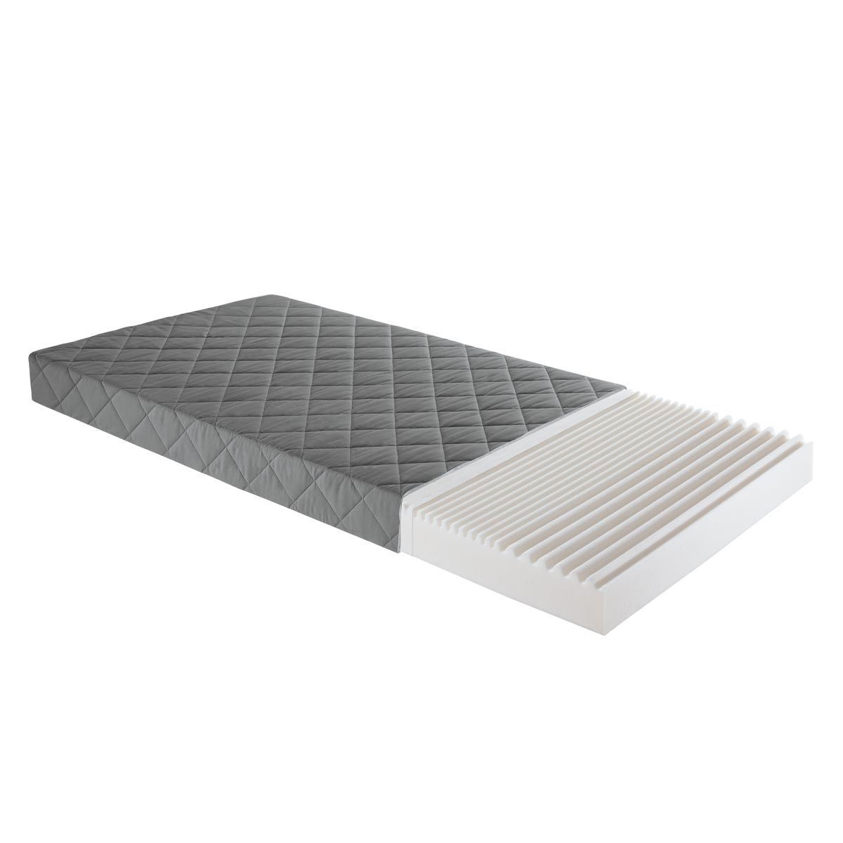 Paidi Kaltschaum-Matratze 90x190 cm Bezug Baumwolle Höhe 12 cm