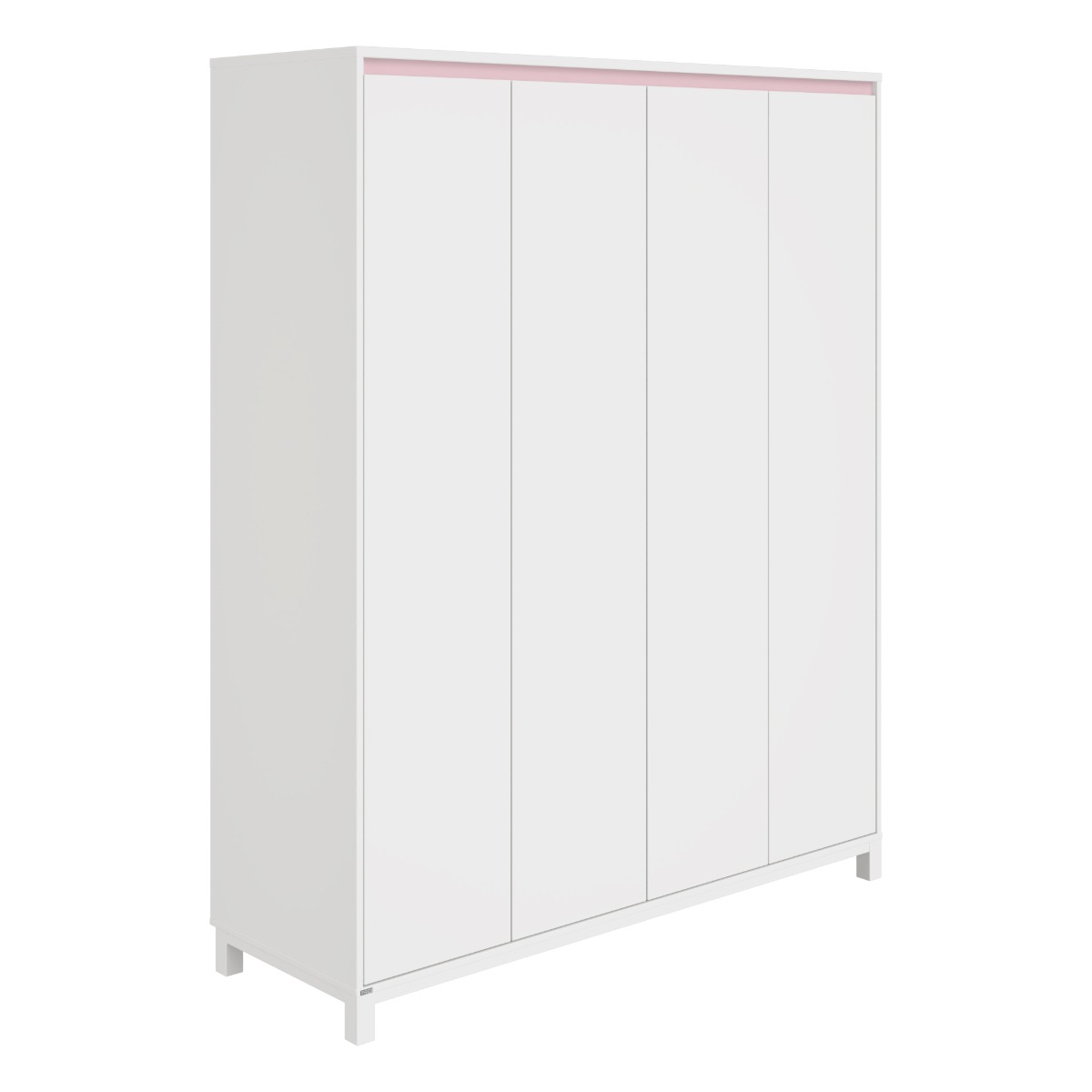 Paidi Olli Kleiderschrank 4 Türen Rosé