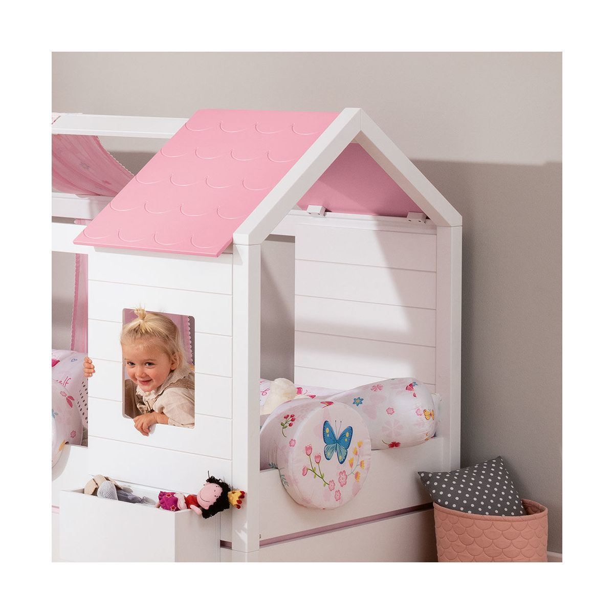 Paidi Dachschindeln 2er Set - rosé für Tiny House Betten