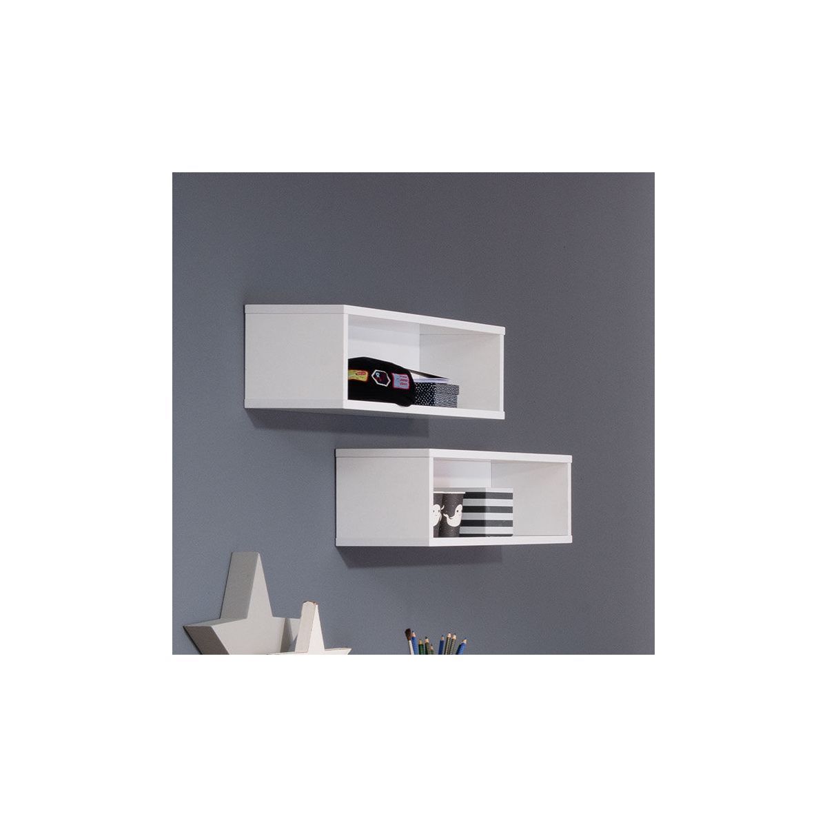 Paidi Wandbox rechteckig lang - 5 Farben wählbar 70 x 18,5 cm - passend zu vielen PAIDI-Serien