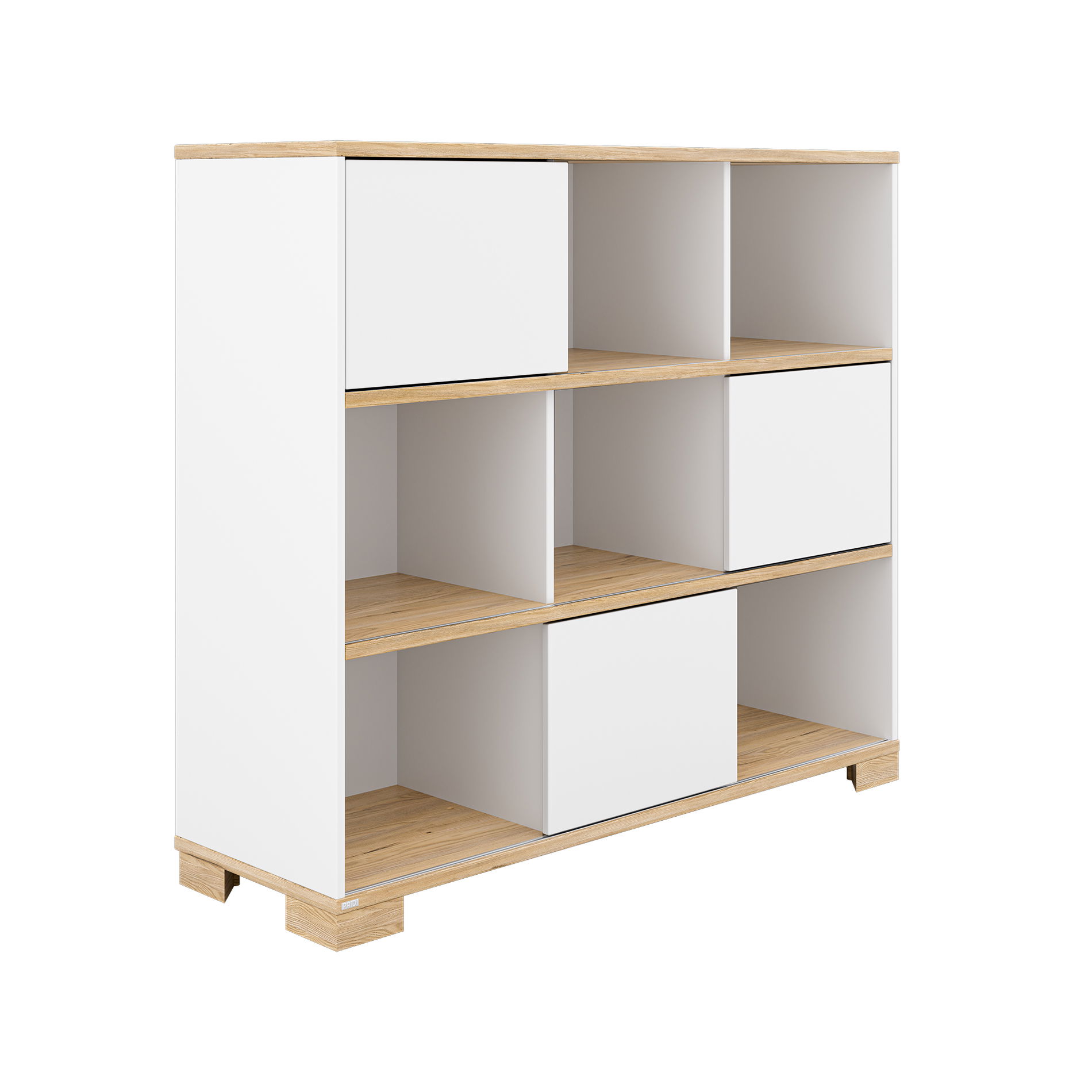 Paidi Yolanda Regal 9F 3ST Kreideweiß/Eiche-Montana-NB