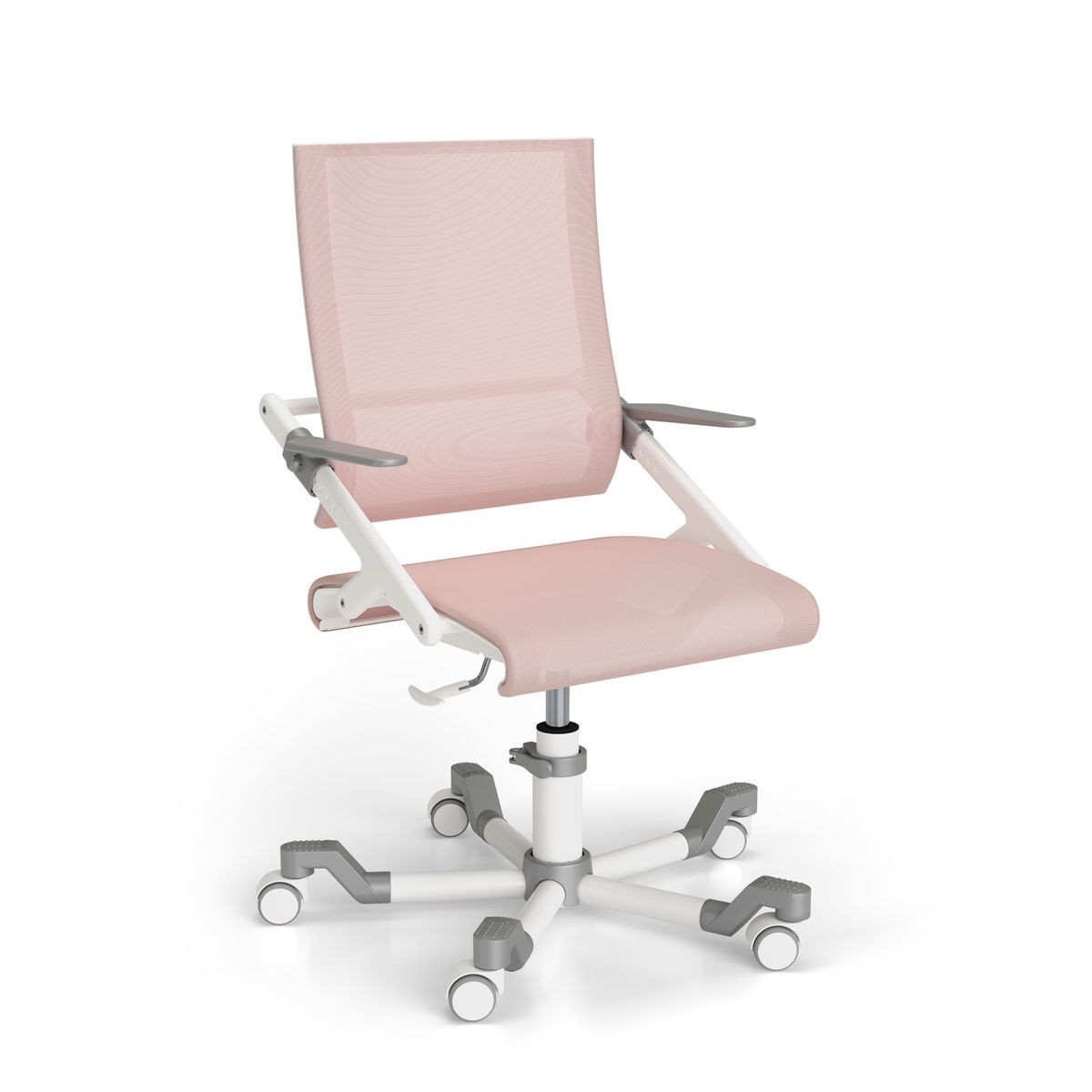 Paidi Ypso Schreibtischstuhl Rosé höhenverstellbar | Ergonomie & Design