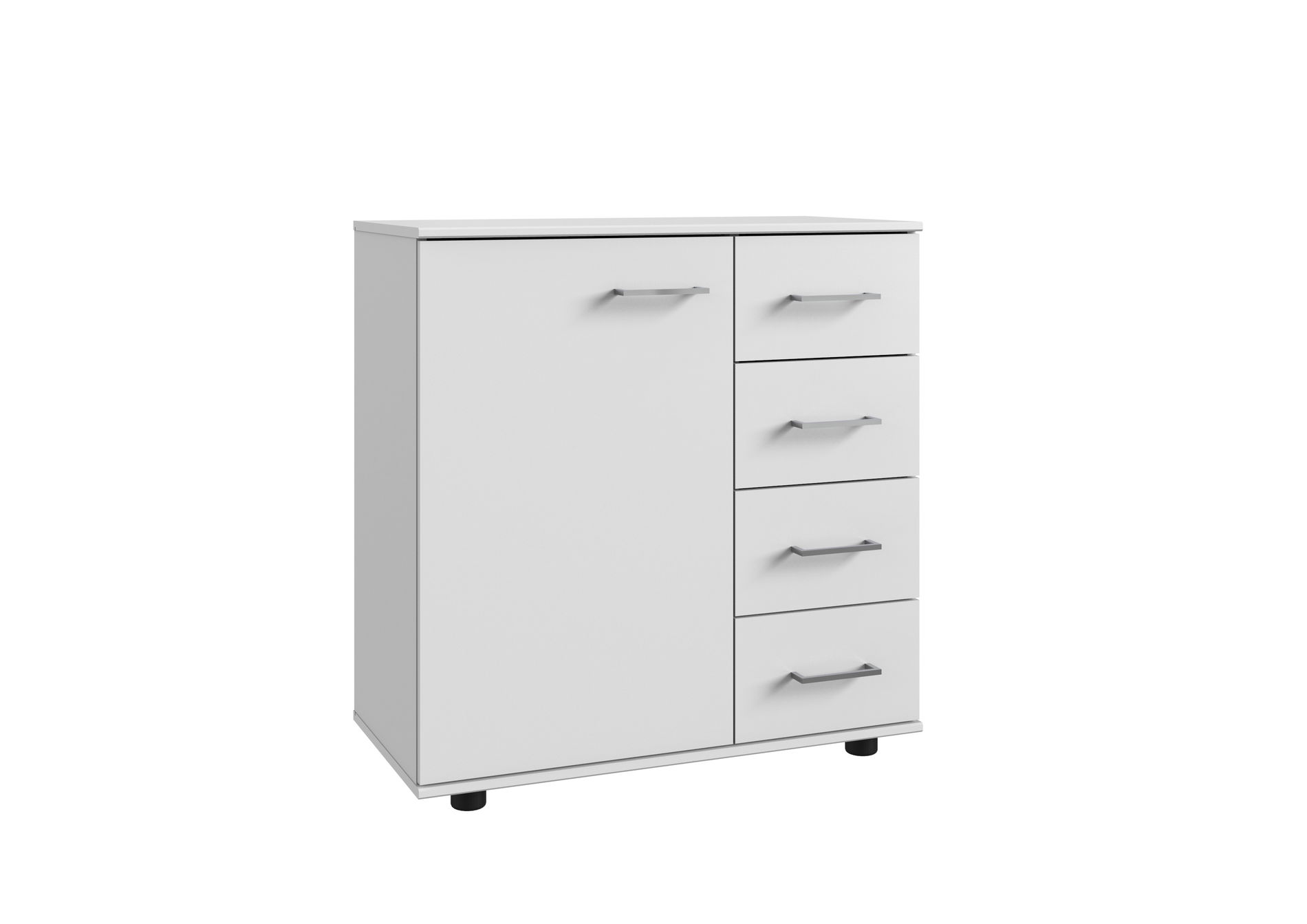 Wimex Pamela Kombikommode 1T 4S Weiß