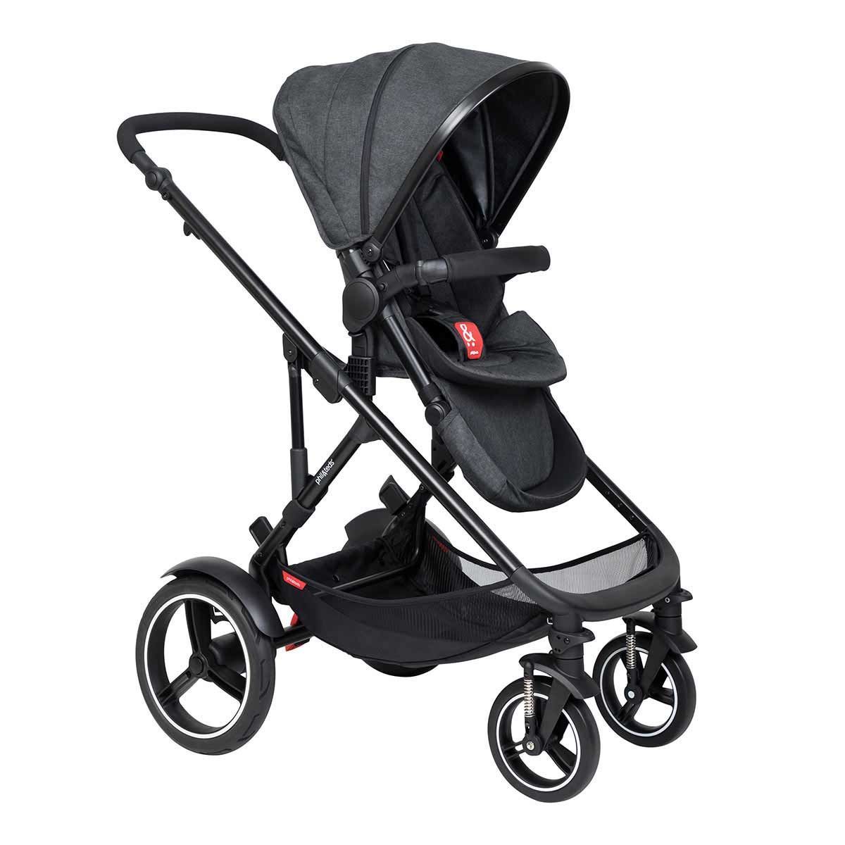 phil & teds voyager Buggy & Sitzauflage black