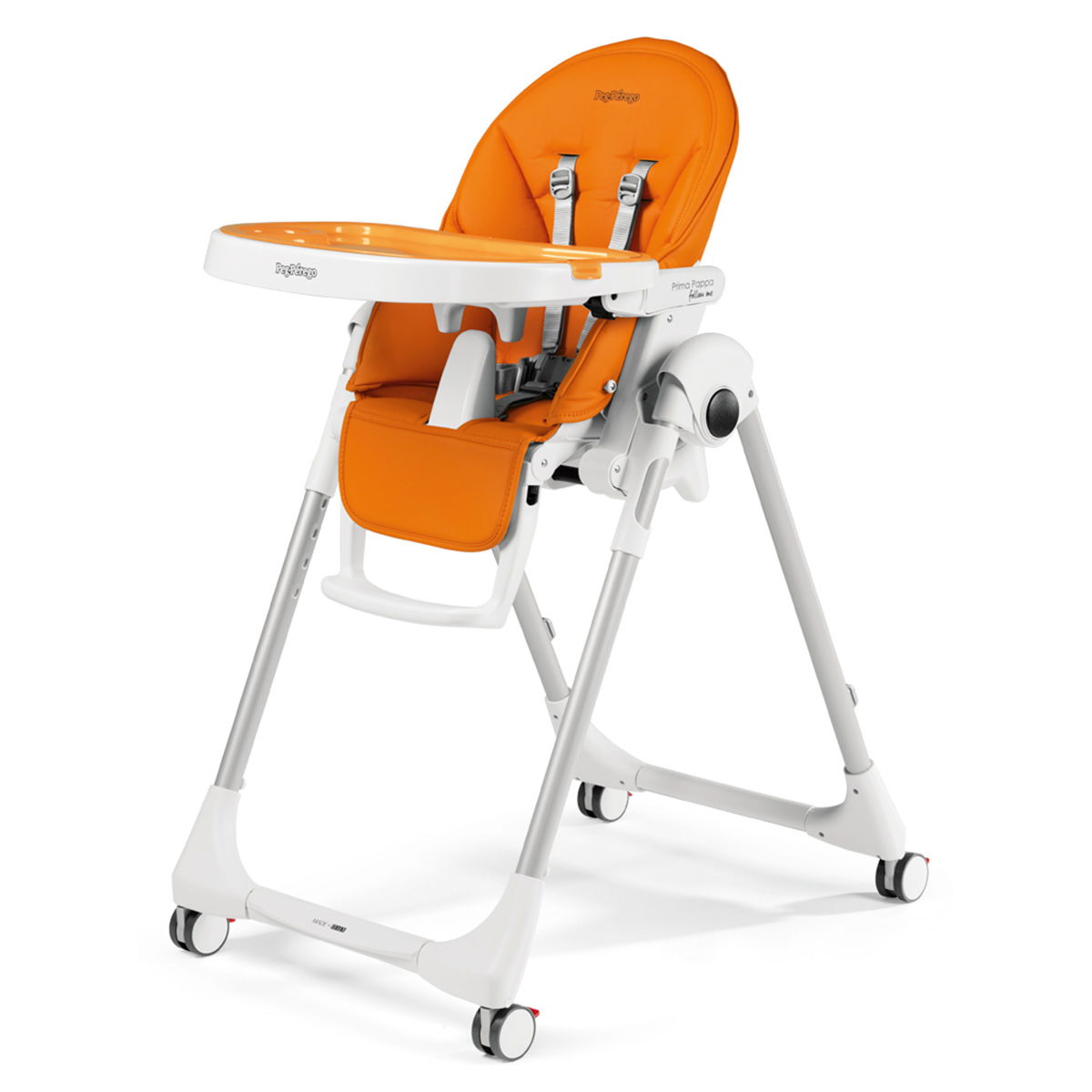 Peg Perego Prima Pappa Follow Me Hochstuhl Arancia