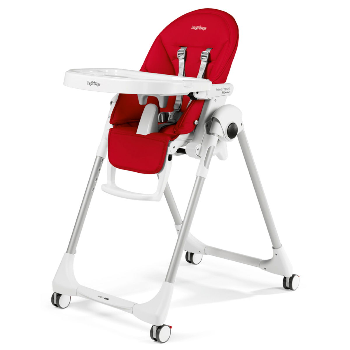 Peg Perego Prima Pappa Follow Me Hochstuhl Fragola