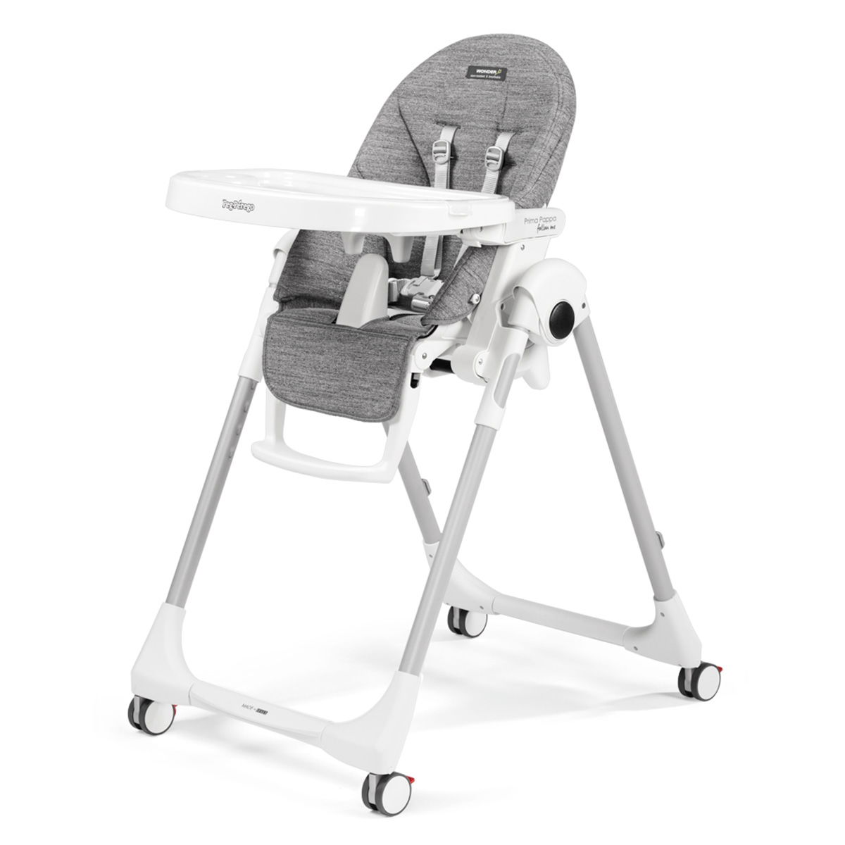Peg Perego Prima Pappa Follow Me Hochstuhl Wonder Grey