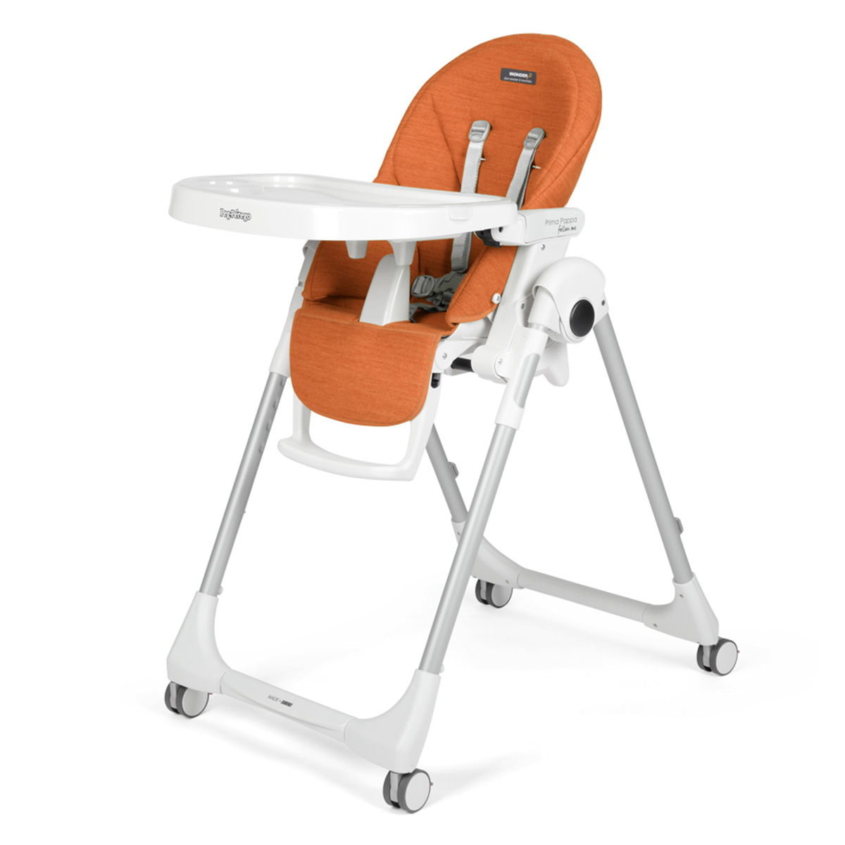Peg Perego Prima Pappa Follow Me Hochstuhl Wonder Orange