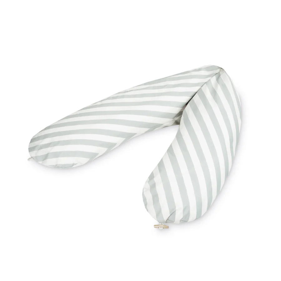 Zöllner Stillkissen mit Knopf Organic Stripes