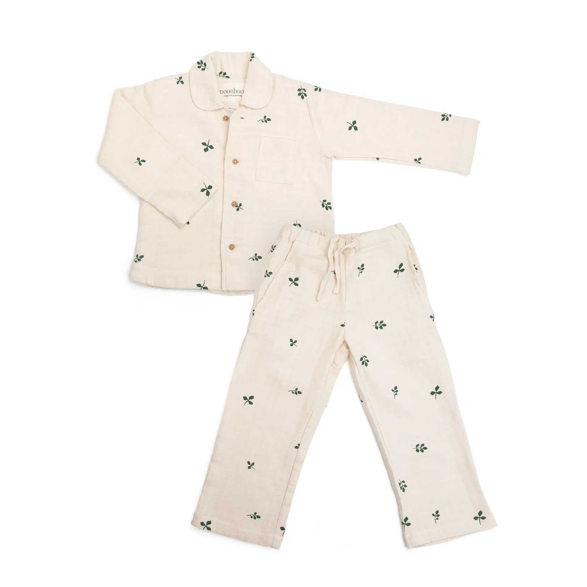 Moonboon Pyjamas Leaf 2-3 Jahre (92-98 cm)