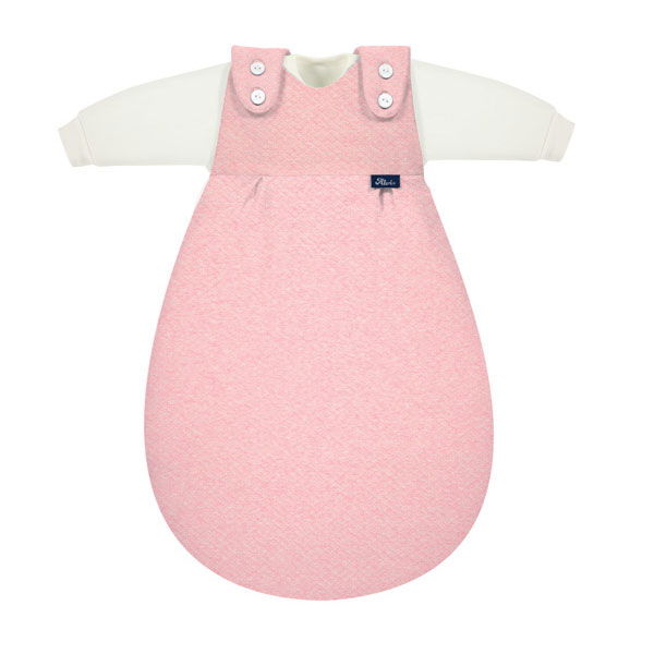 Alvi Baby Mäxchen Special Fabric Quilt rosé 3-tlg. Schlafsack - Größe wählen