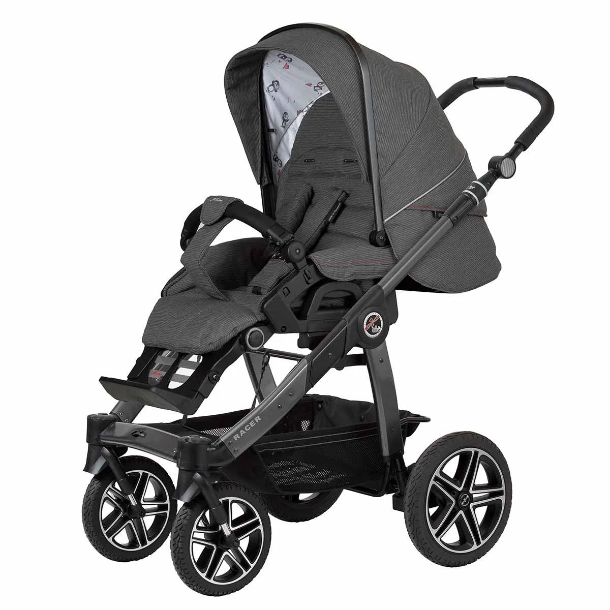 Hartan Racer GTS Sportwagen litle penguin Gestell platin (910 little penguin Gestell platin)