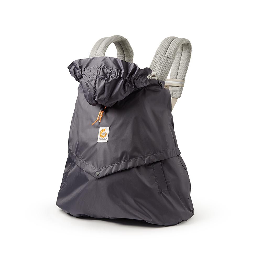 Ergobaby Regen- und Windschutz Charcoal für Babytrage
