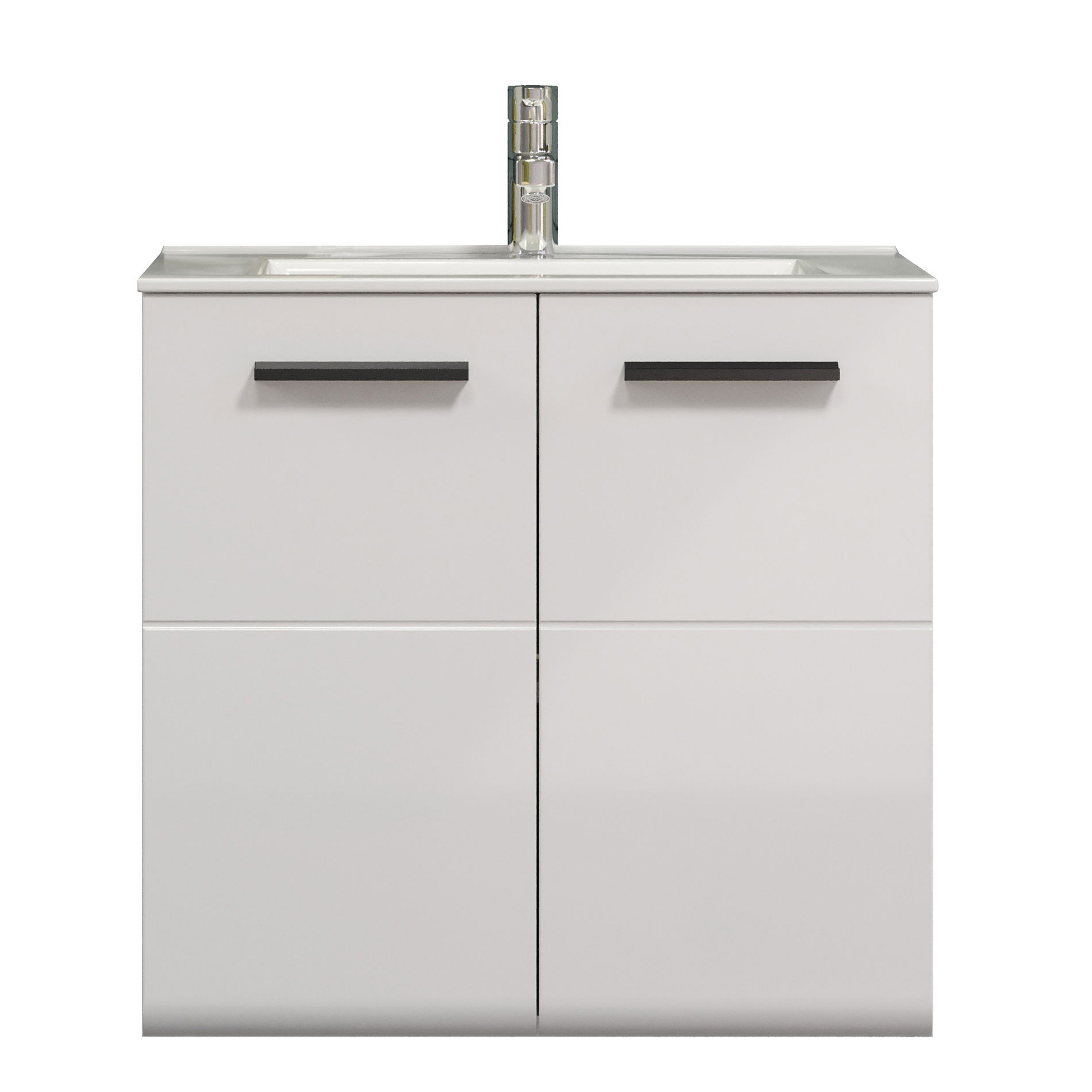 trendteam Hängewaschbeckenunterschrank inkl. Waschbecken Riva