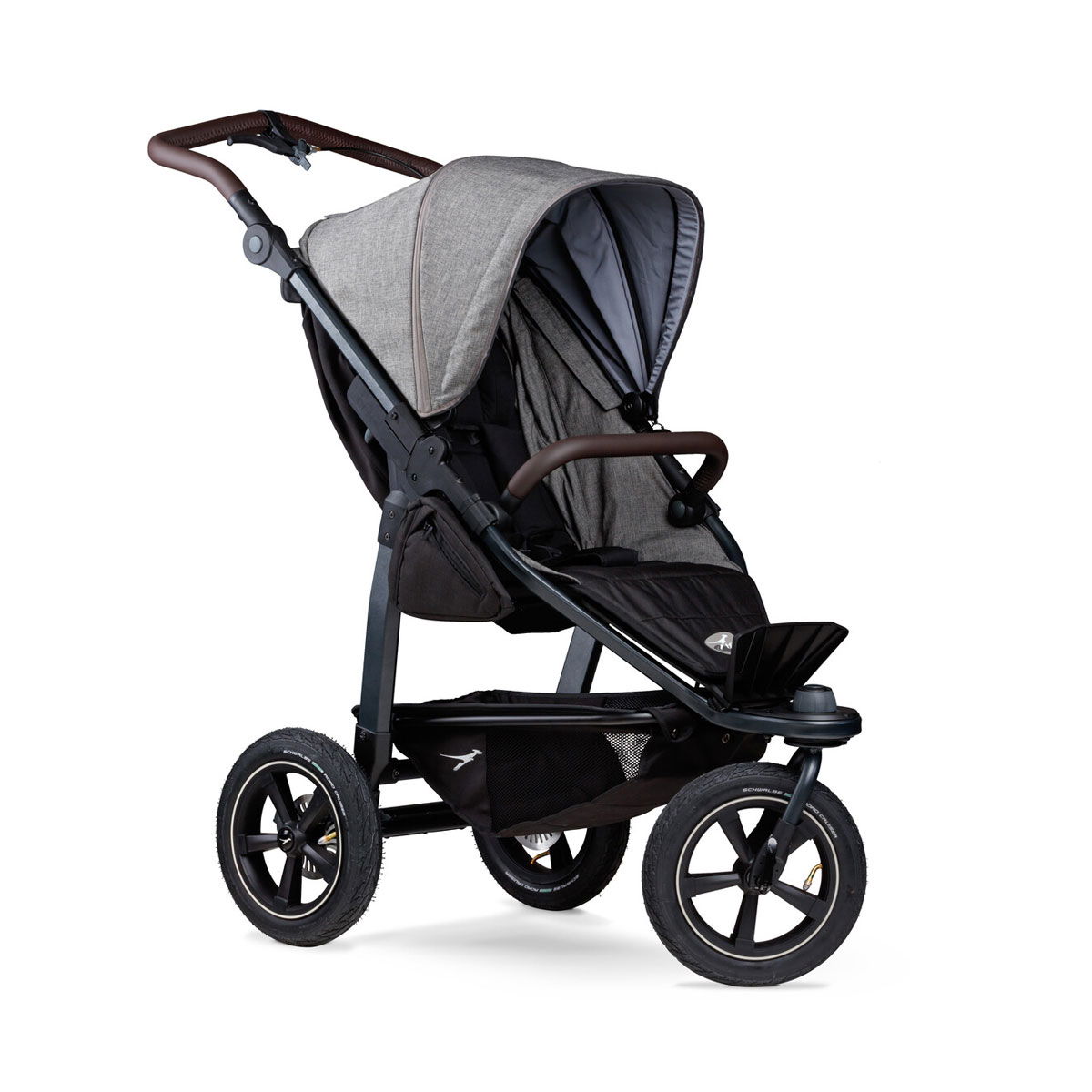 tfk mono 2 Sportwagen mit Luftrad-Set premium grau