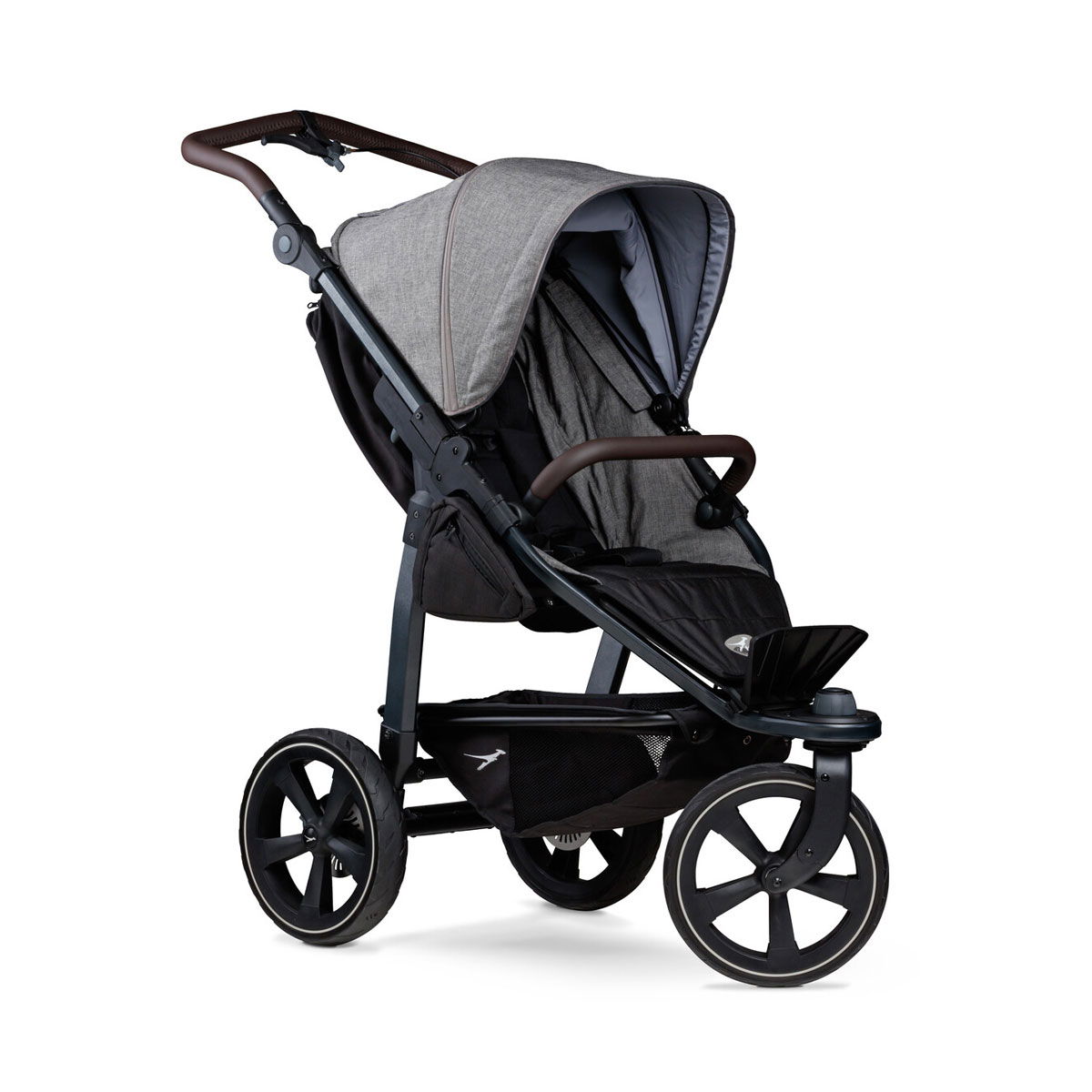 tfk mono 2 Sportwagen mit Luftkammer Radset premium grau