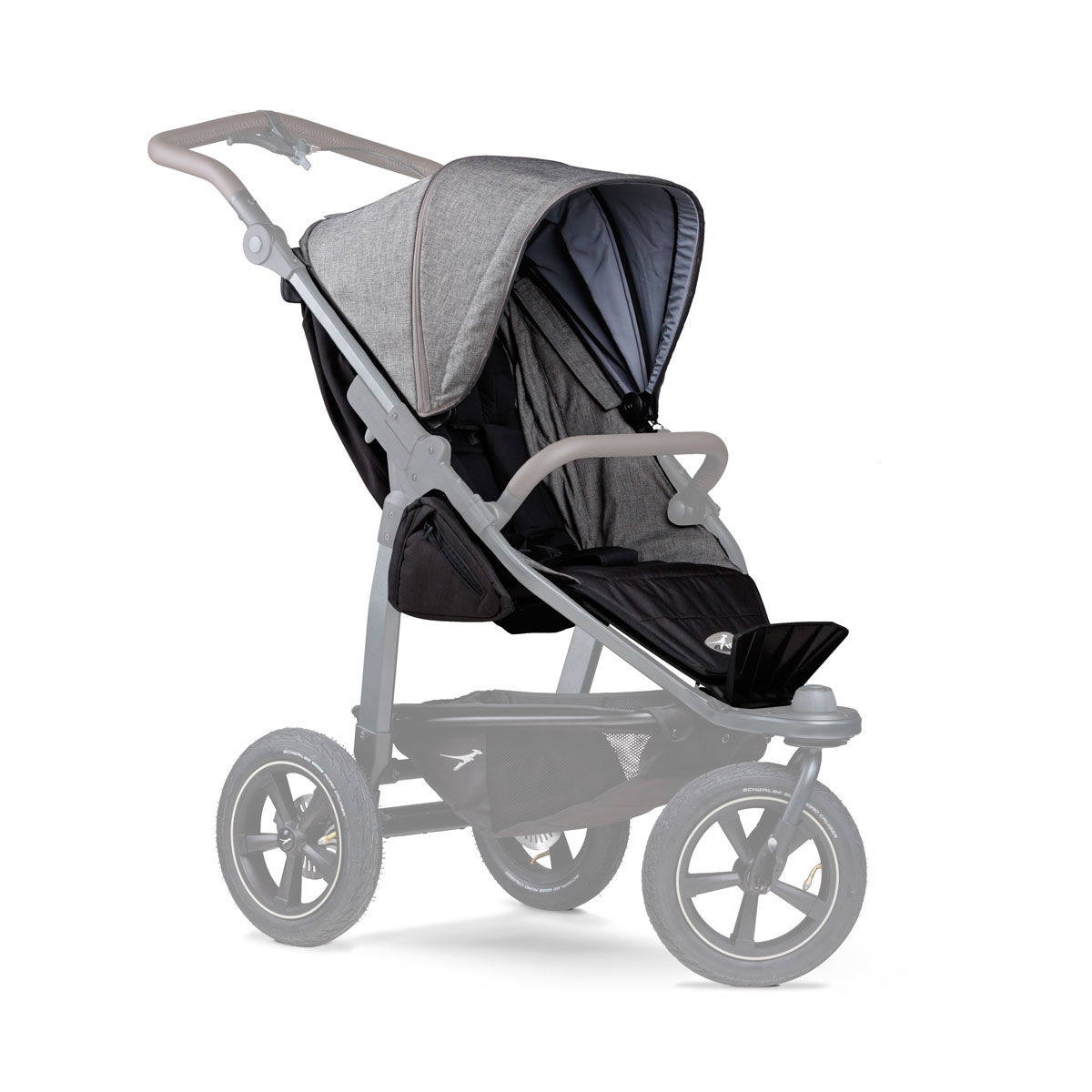 tfk mono 2 Sportkinderwagensitz-Einhang premium grau