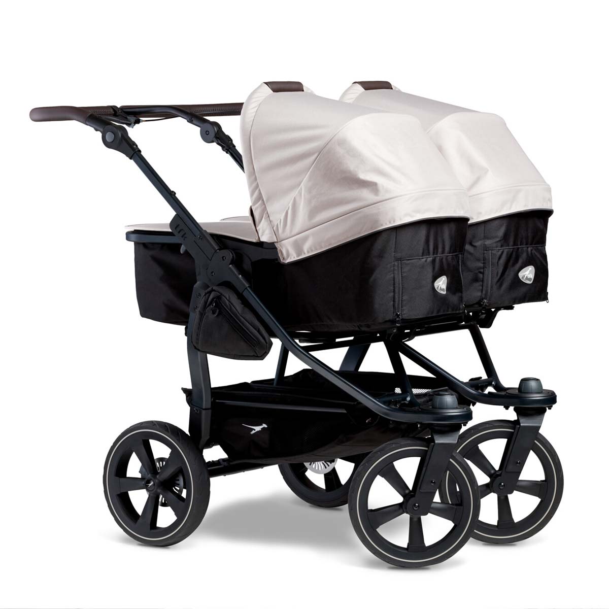 tfk duo 2 Kombi Kinderwagen sand Luftkammer Radset