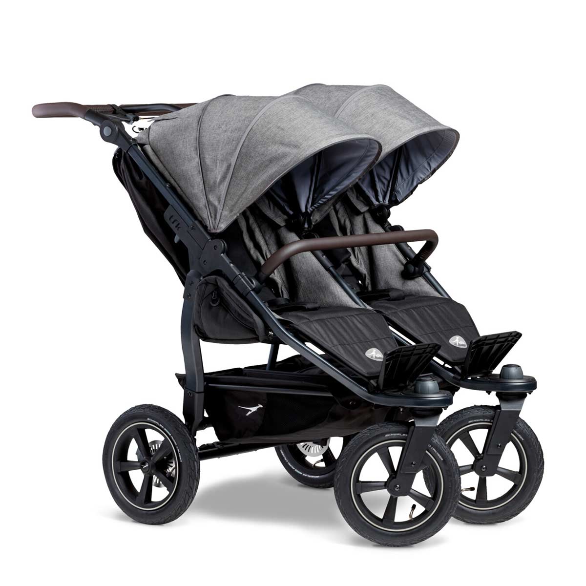 tfk duo 2 Sportwagen premium grau Luftrad-Set