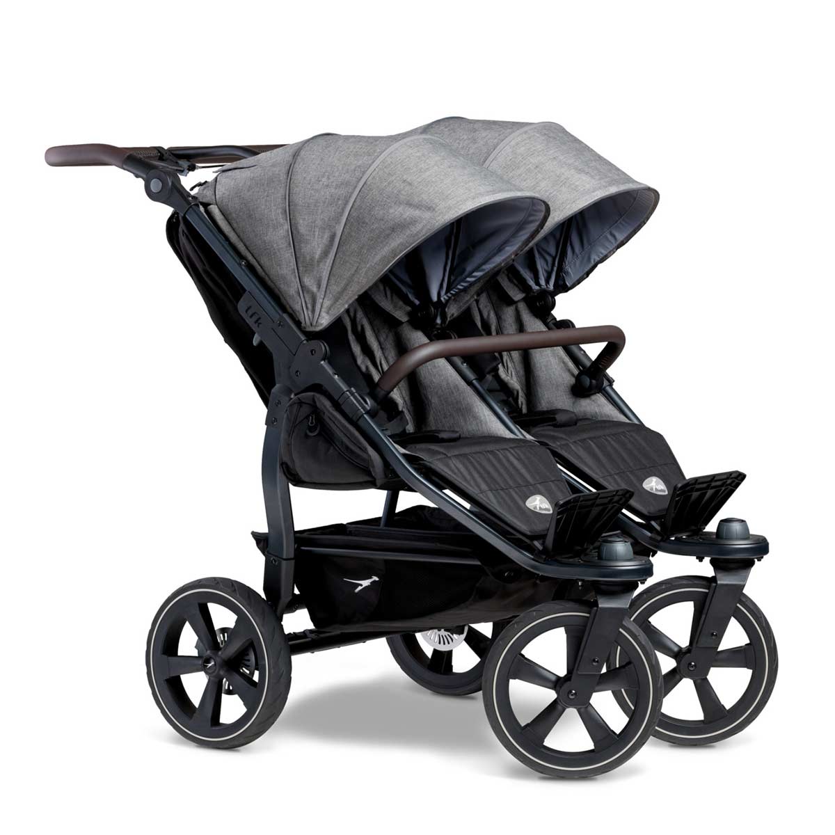 tfk duo 2 Sportwagen premium grau Luftkammer Radset