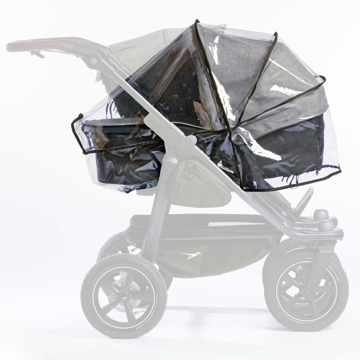 tfk Regenschutz duo 2 für Kombiwagen für 1 Wanne
