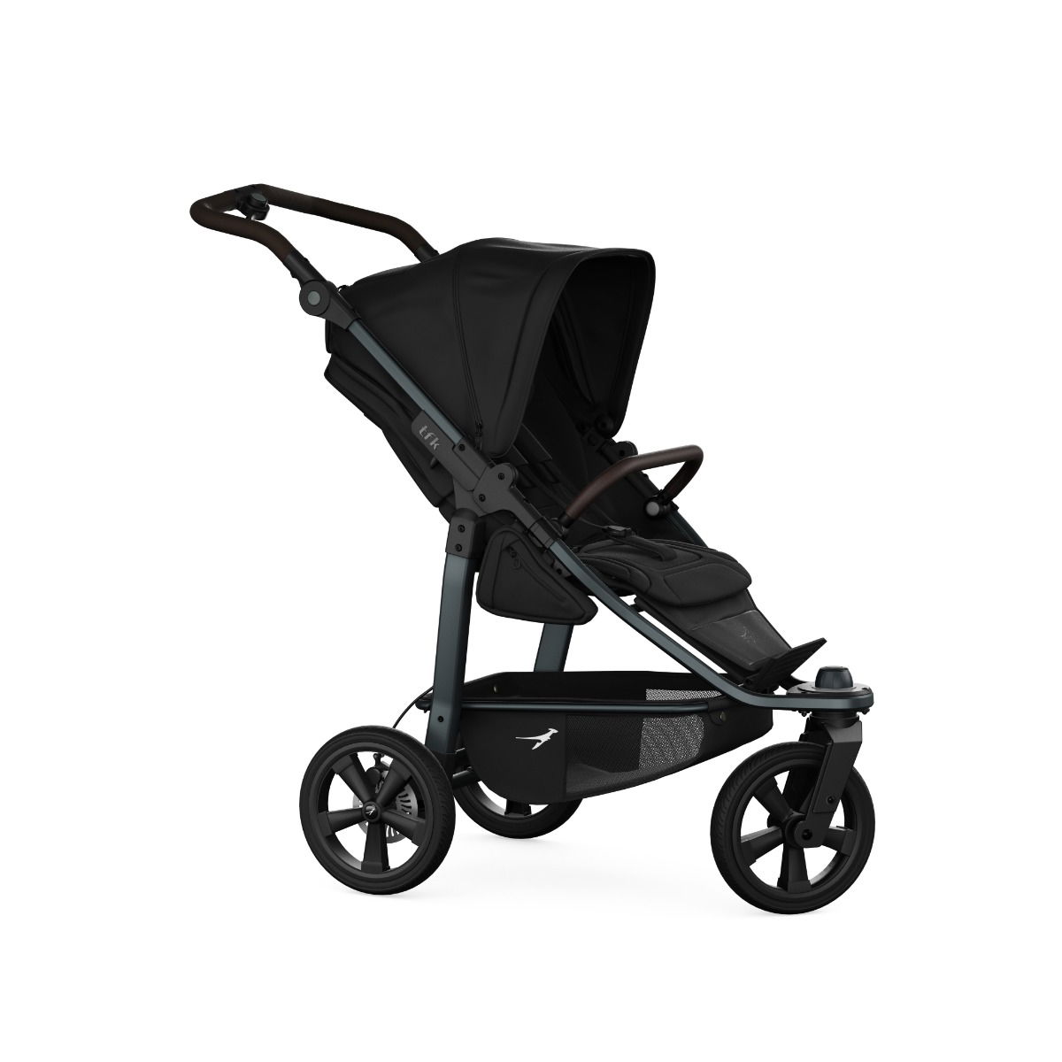 tfk mono3 Sportwagen schwarz mit Luftkammer Radset