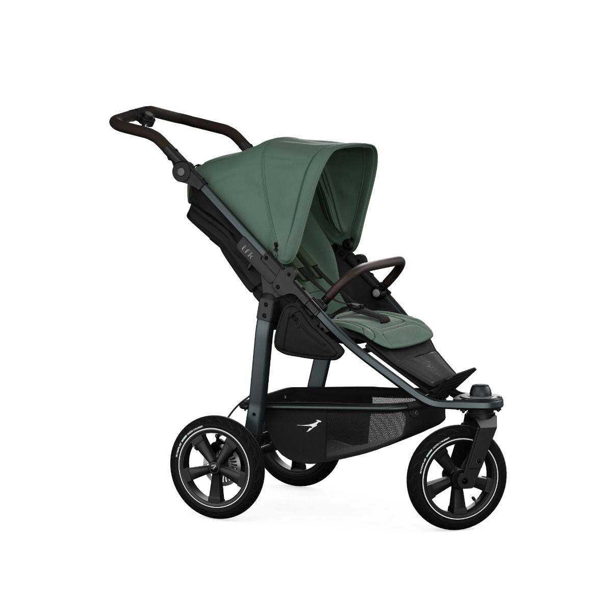 tfk mono3 Sportwagen olive mit Luftrad-Set