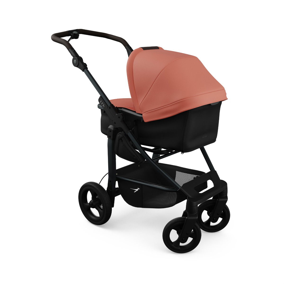 tfk mono4 Kinderwagen lachs mit Luftkammer Radset