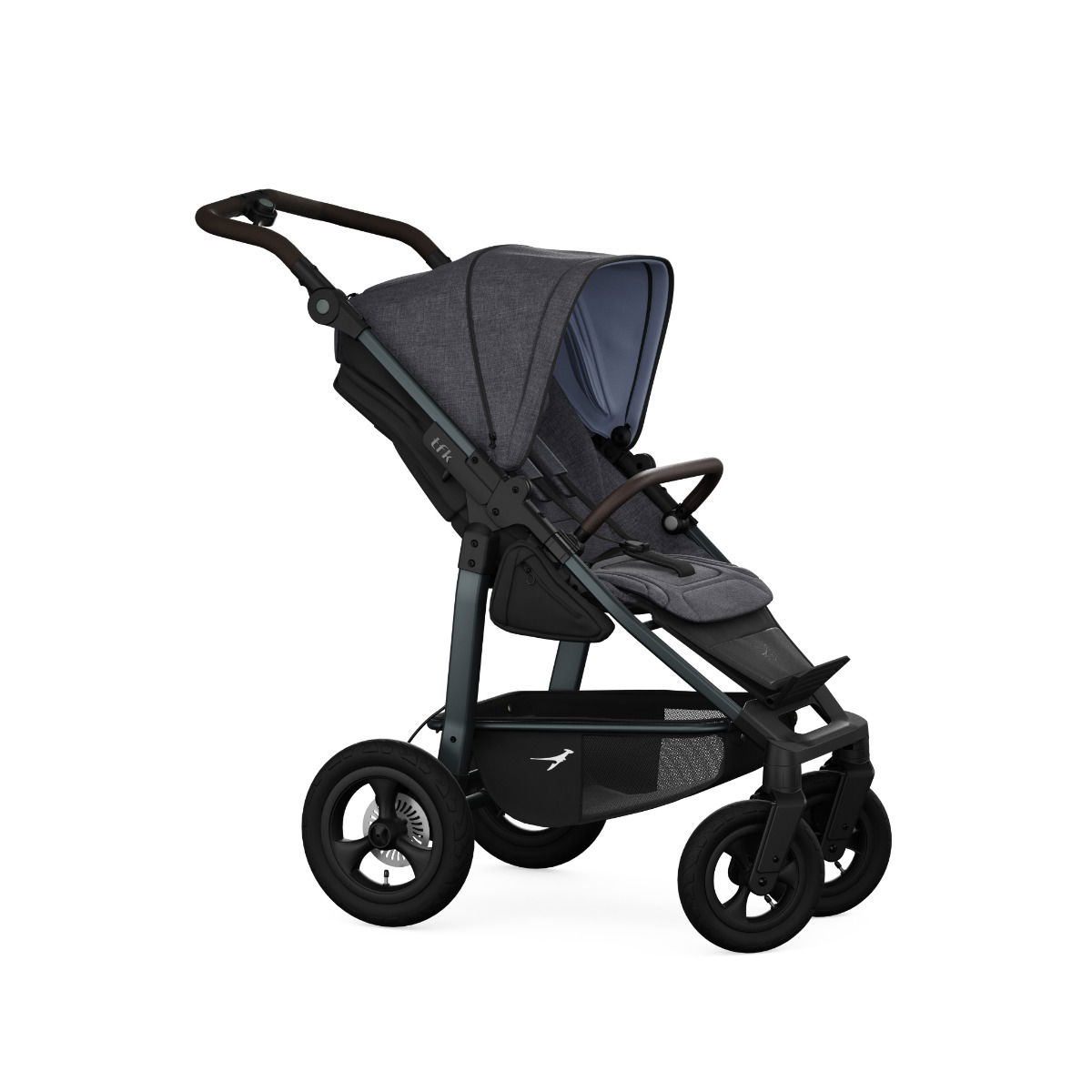 tfk mono4 Sportwagen premium schwarz Luftrad-Set