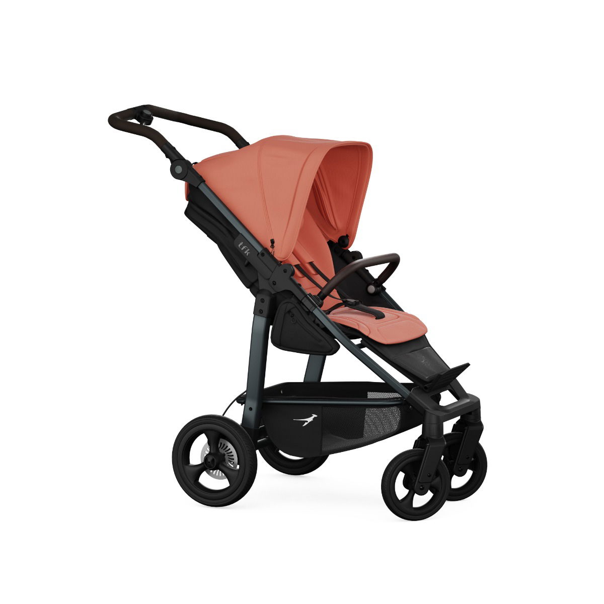 tfk mono4 Sportwagen lachs mit Luftkammer Radset