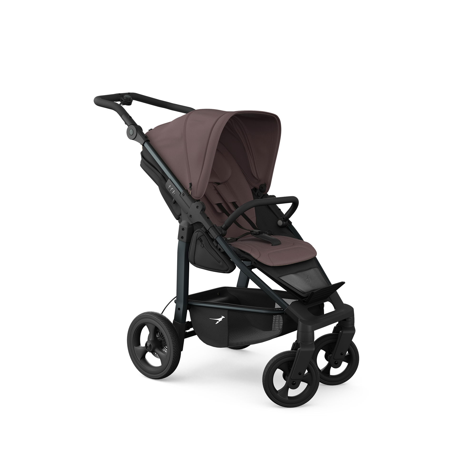 tfk mono4 Sportwagen braun mit Luftkammer Radset