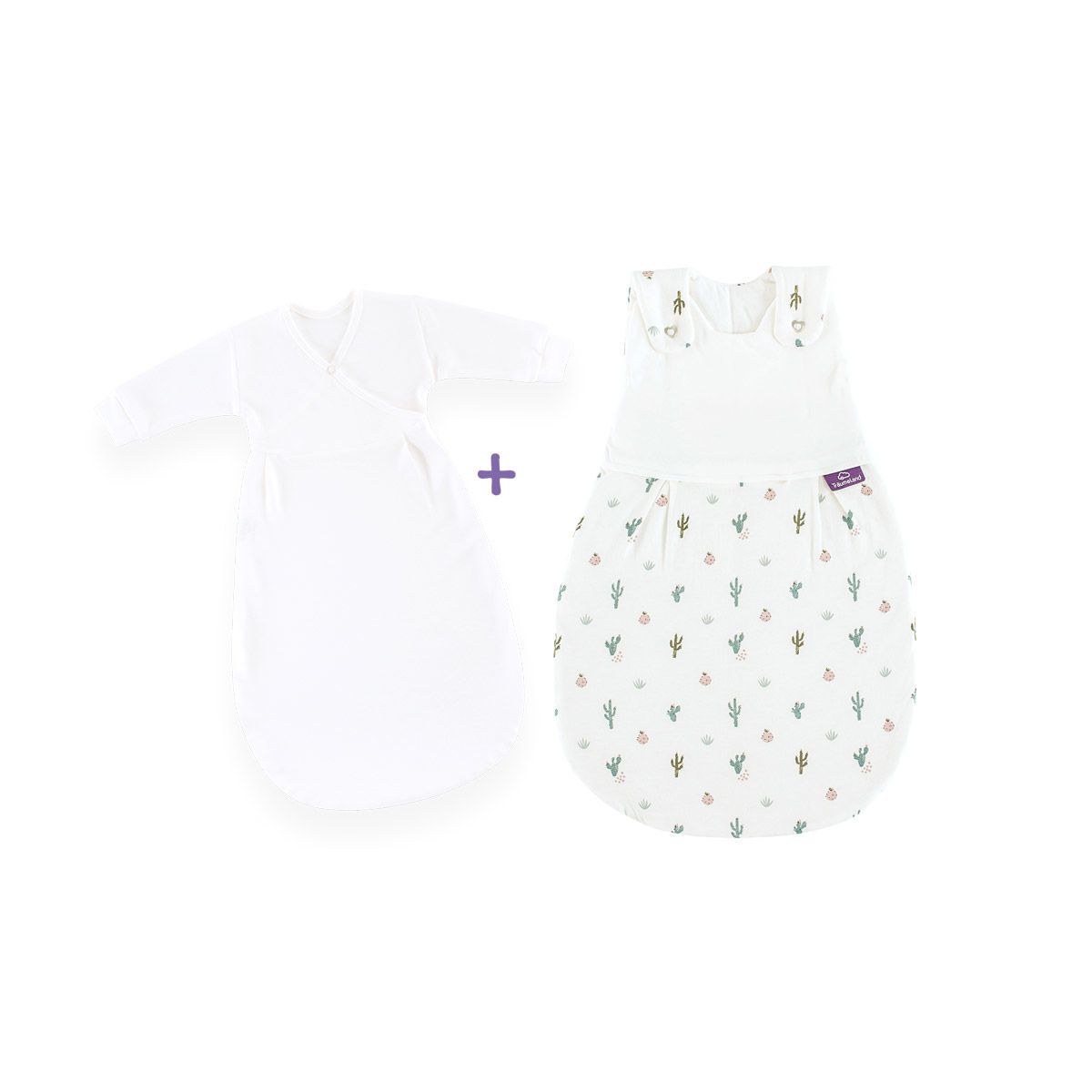 Träumeland Babyschlafsack-Set Kaktusliebe