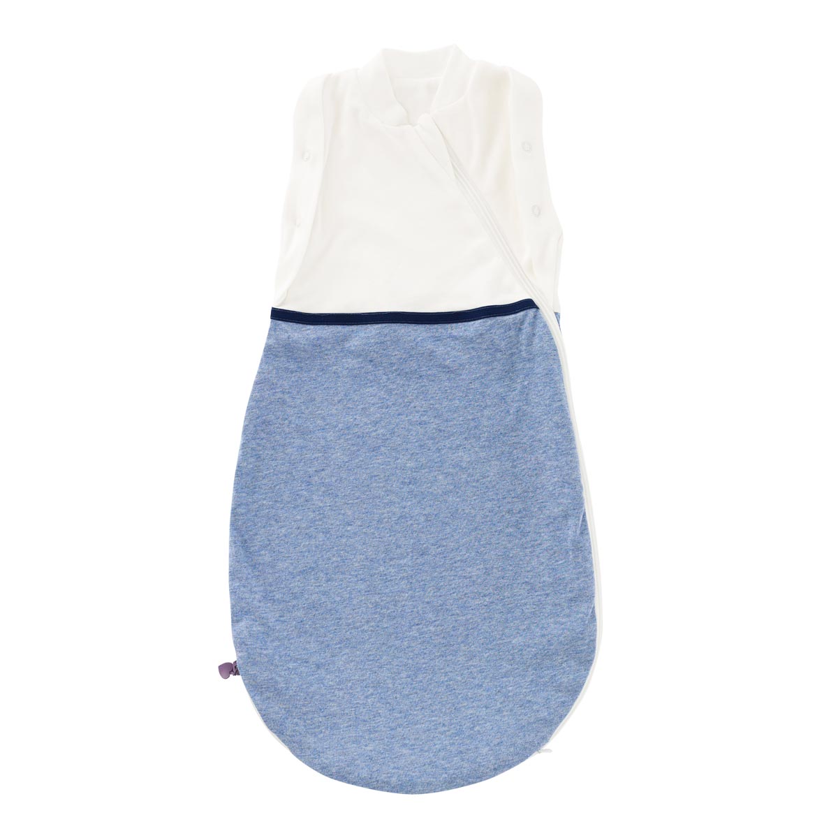 Träumeland Puck Schlafsack „Air“ blau meliert 0 - 3 Monate