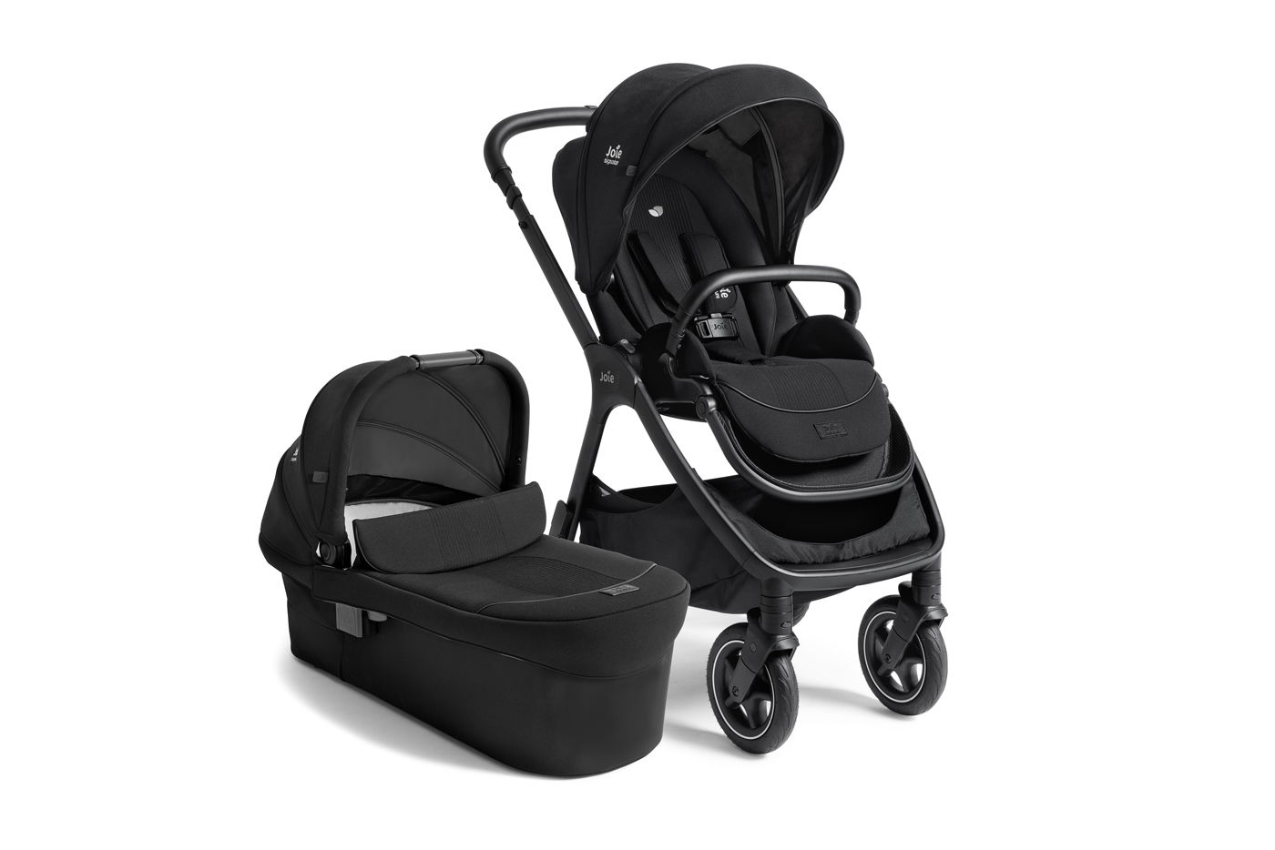 Joie Signature Kombi-Kinderwagen Finiti inkl. Babywanne Ramble XL Eclipse