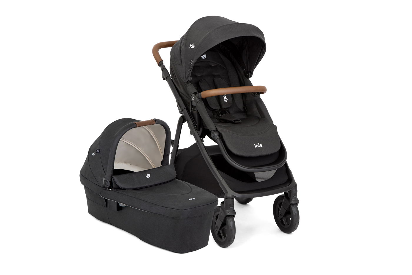 Joie Alore Kombi-Kinderwagen Shale inkl. Babywanne Ramble XL