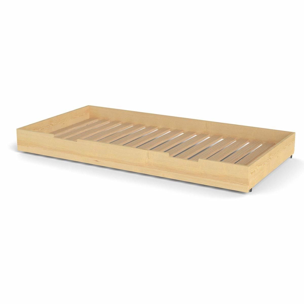 Nature Kid Gästebett natur 90 x 200 cm mit Rollrost